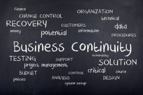 Business Continuity with other words surrounding